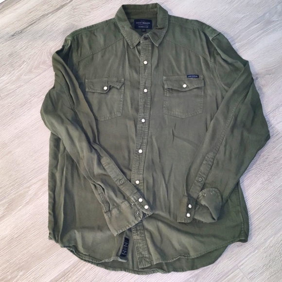 Lucky Brand button down - Picture 1 of 5